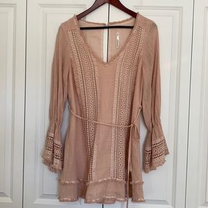 Elegant Long Sleeve Lace Dress